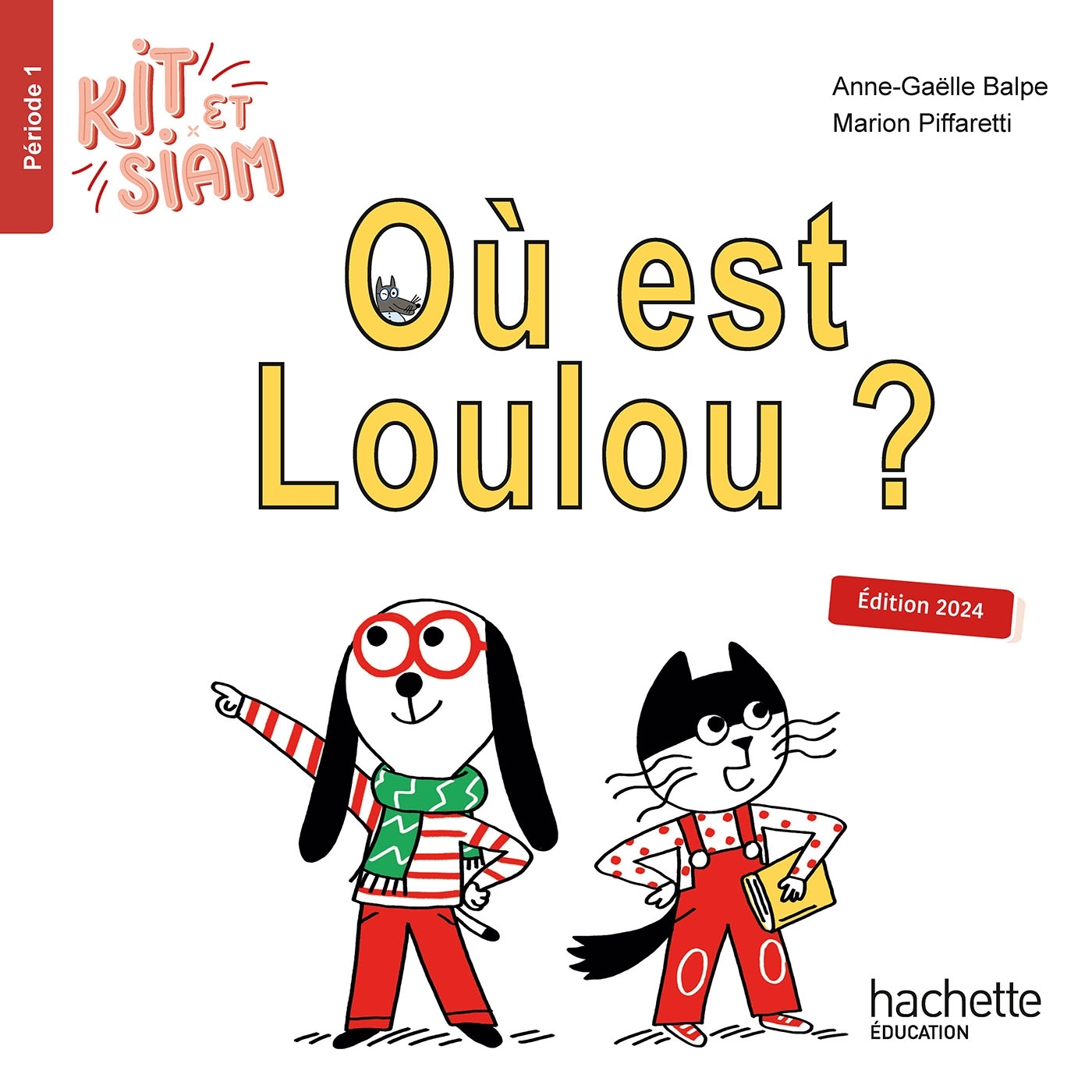 Image de  Kit et siam CP - où est loulou ? - album 1 - ed. 2024 