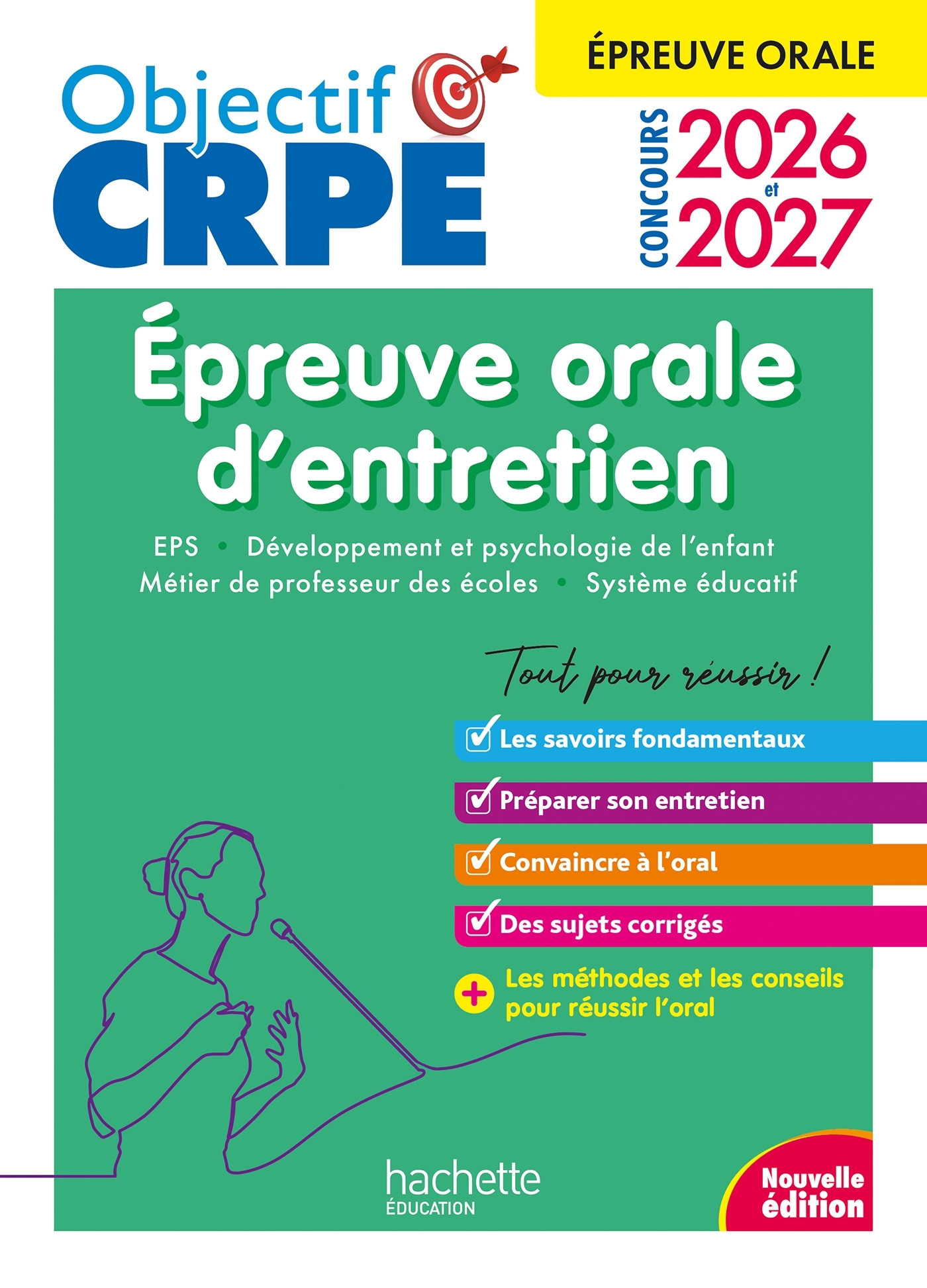 Image de  Objectif crpe 2026-2027 - épreuve orale d'entretien m2/l3 
