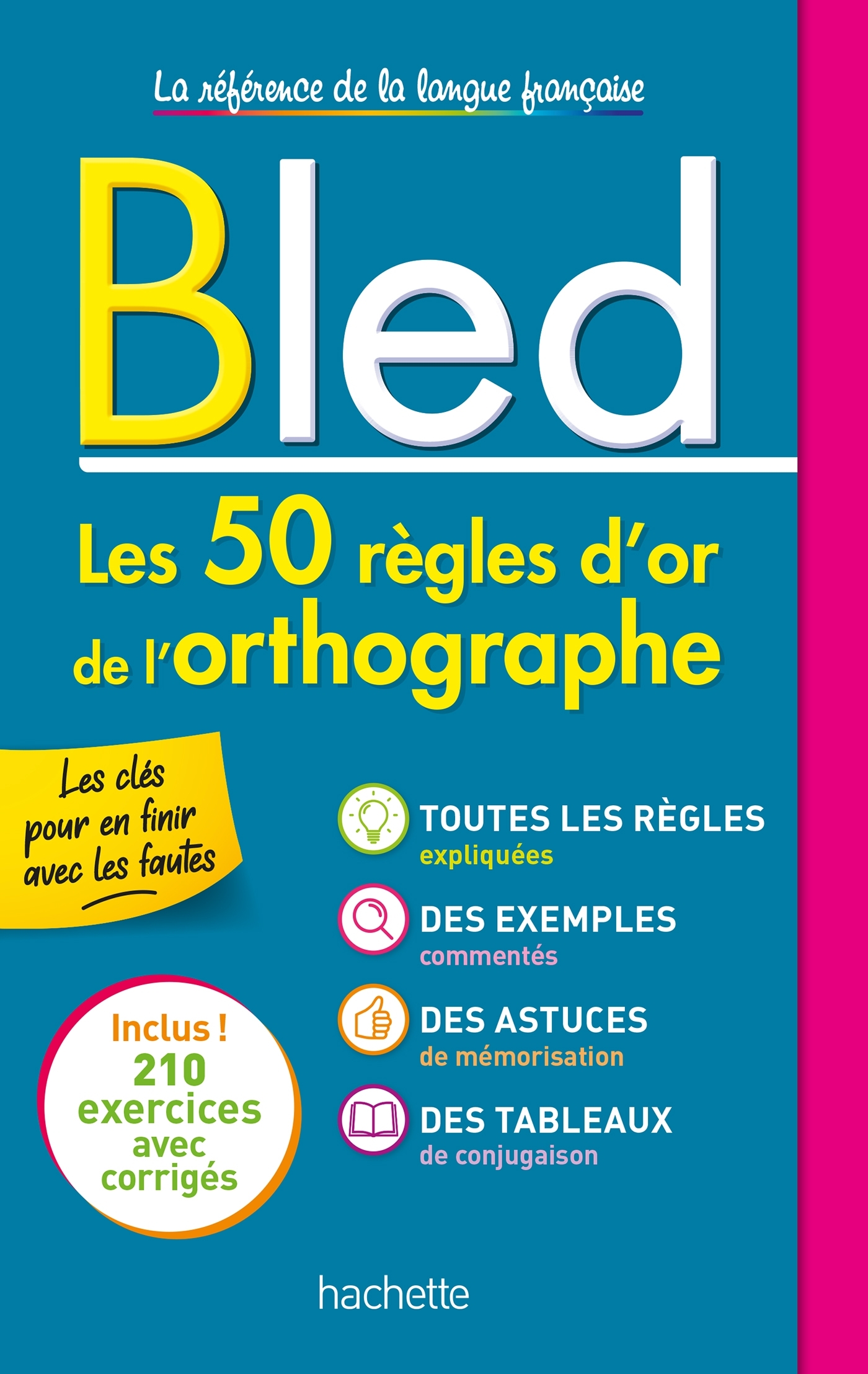 Image de  Bled les 50 règles d'or de l'orthographe 