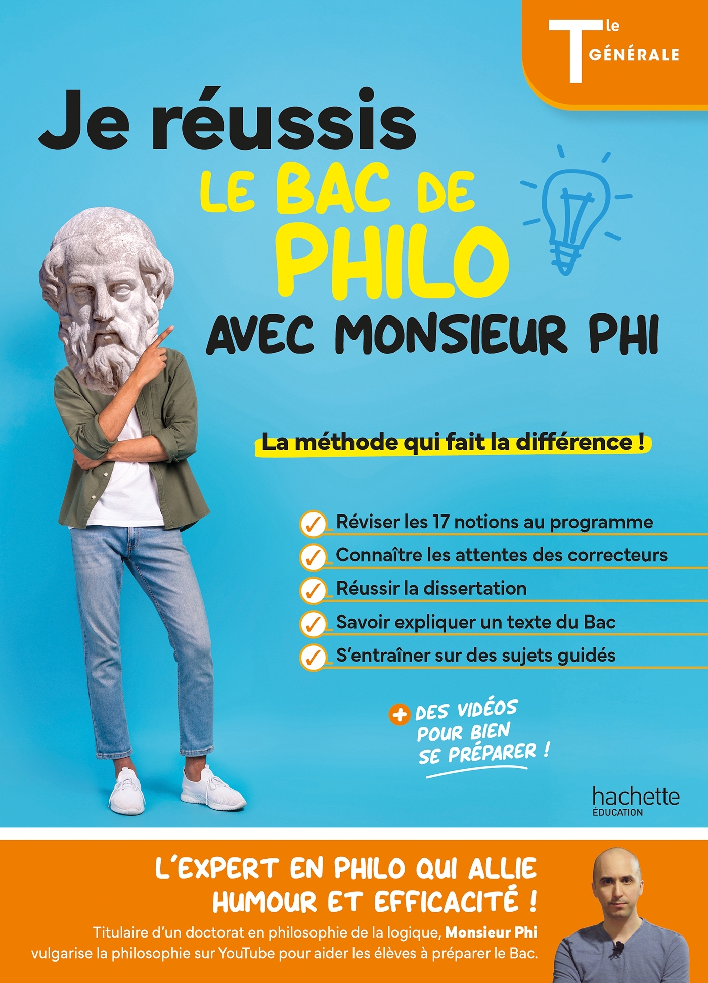 Image de  Je réussis le bac de philo tle avec monsieur phi 
