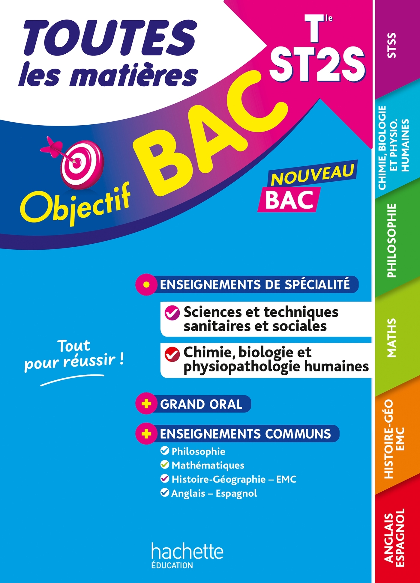 Image de  Objectif bac 2026 - terminale st2s toutes les matières 