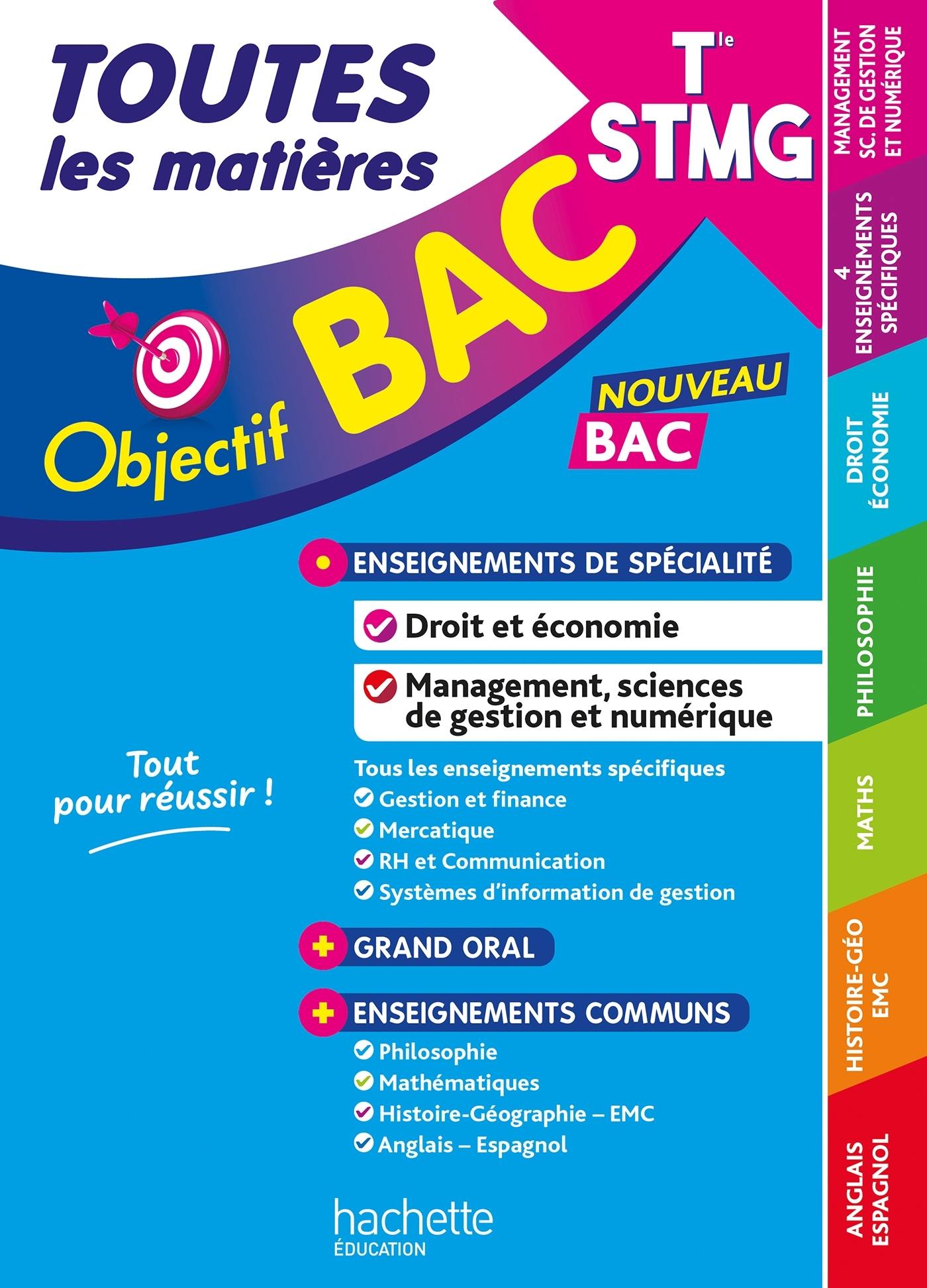Image de  Objectif bac 2026 - terminale stmg toutes les matières 