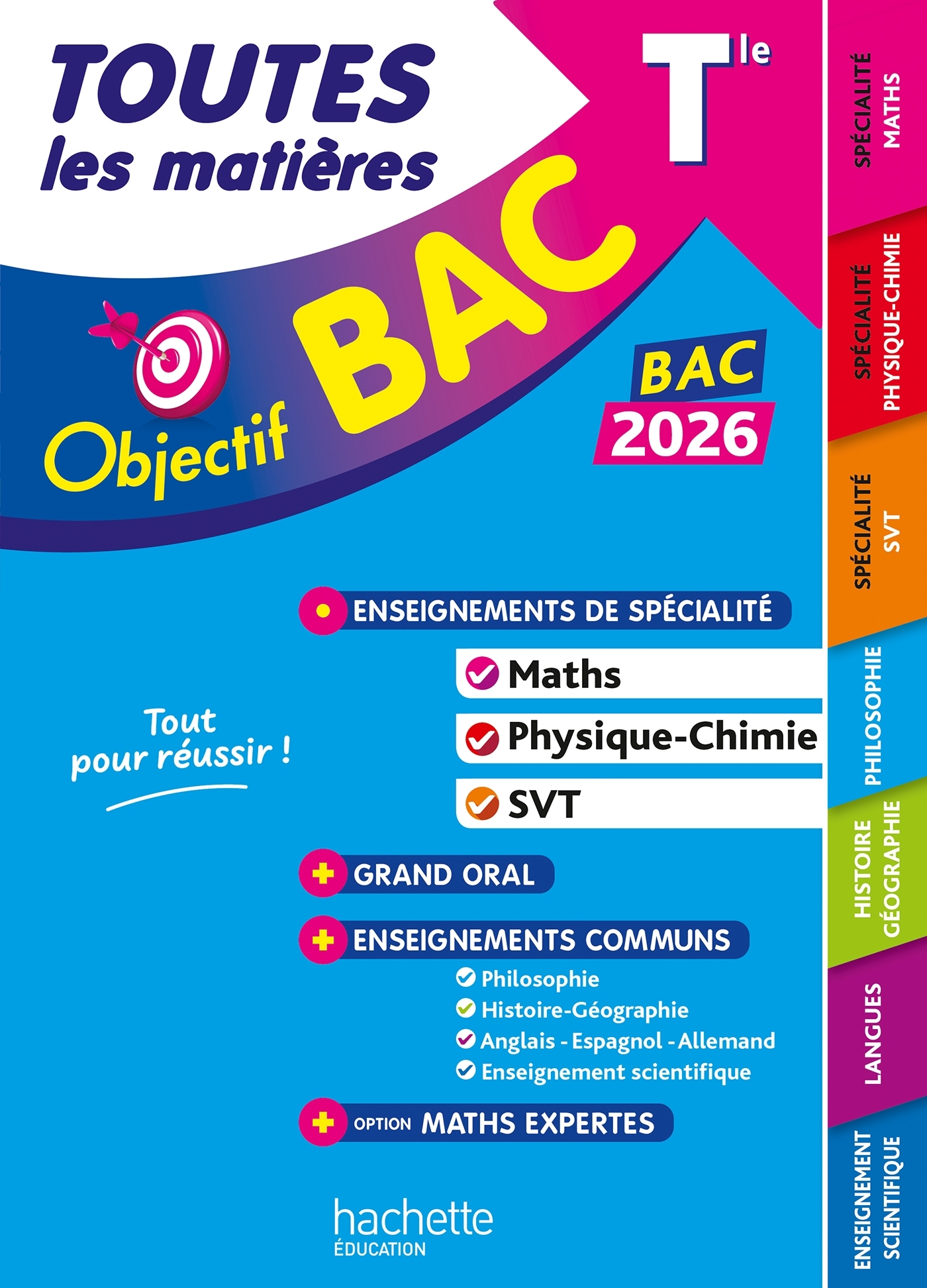 Image de  Objectif bac 2026 - toutes les matières tle spé... 