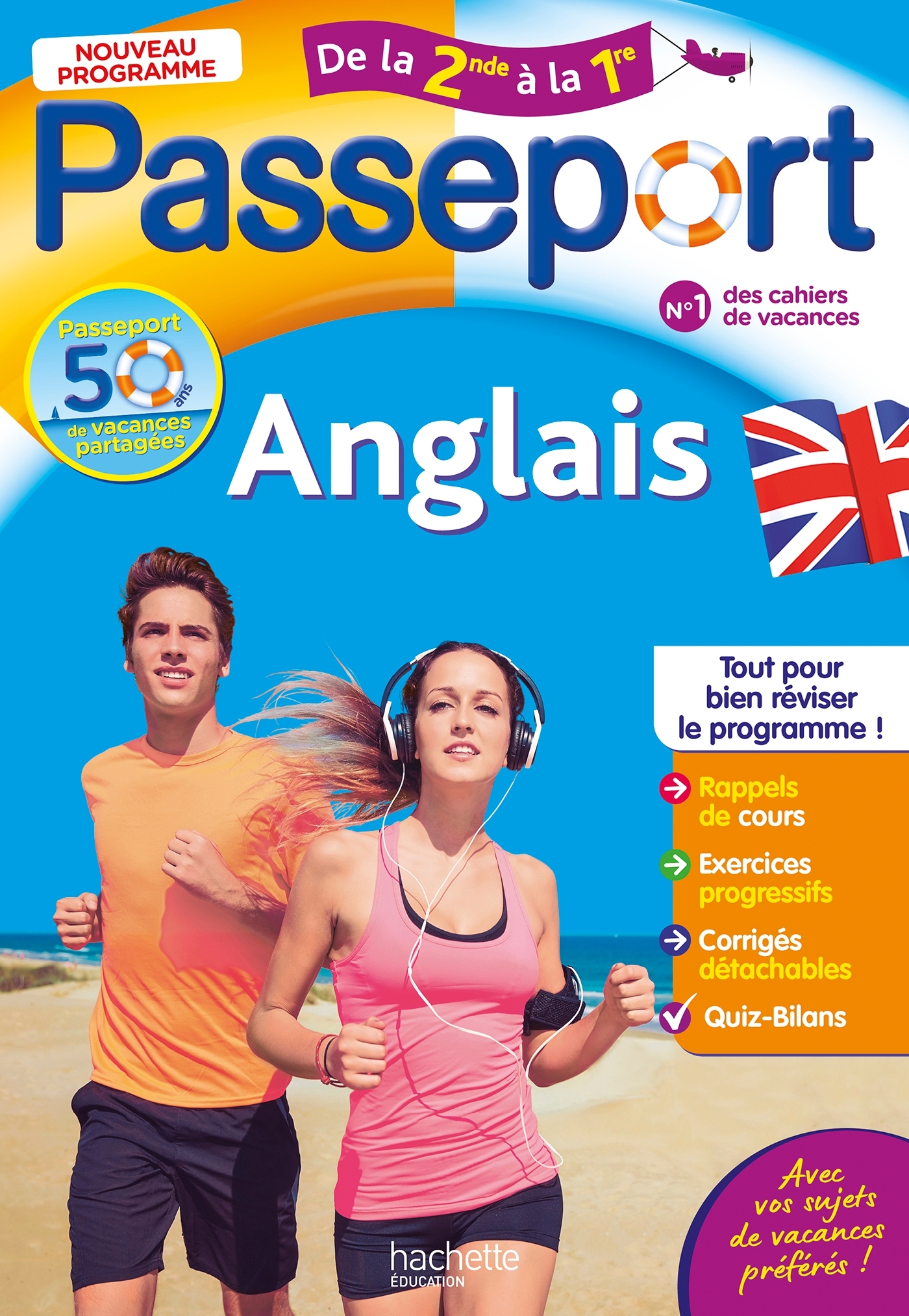 Image de  Passeport anglais - de la 2nde à la 1re - cahier de vacances 2026 