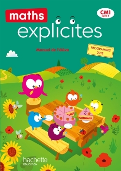 Ref. 9782017872535, Maths explicites CM1 - livre élève - ed. 2020