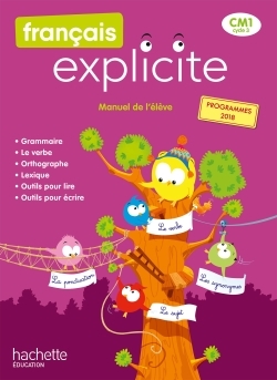 Ref. 9782017872566, Français explicite CM1 - livre de l'élève - ed. 2020