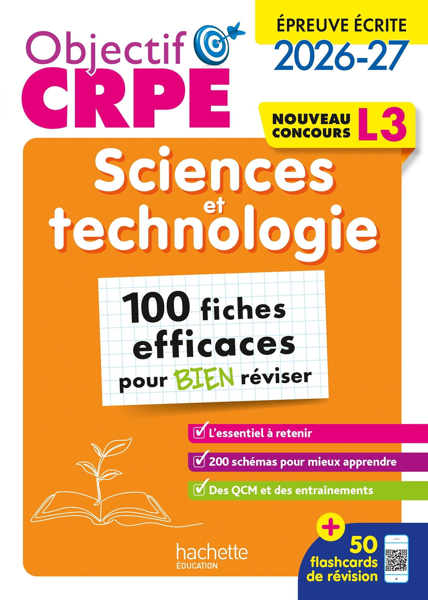 Image de  Objectif crpe - sciences et technologie - 100 fiches efficaces... 