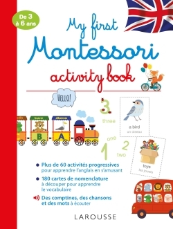 Ref. 9782035937995, My first montessori activity book