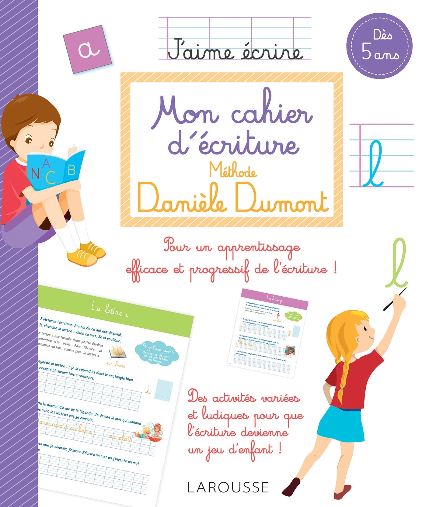 Ref. 9782035957016, Mon cahier d'écriture méthode danièle dumont
