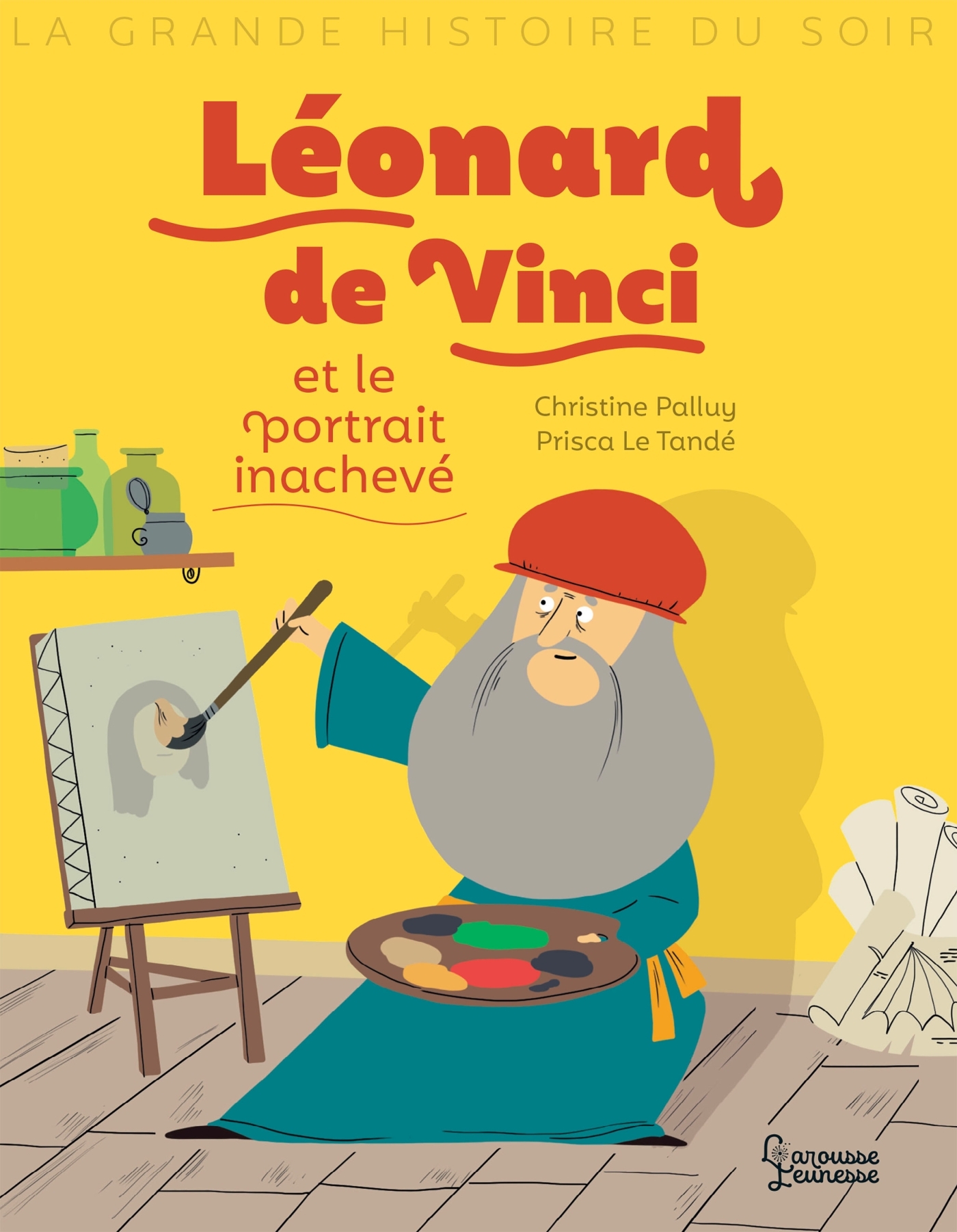 Ref. 9782035961426, Léonard de vinci et le portrait inachevé