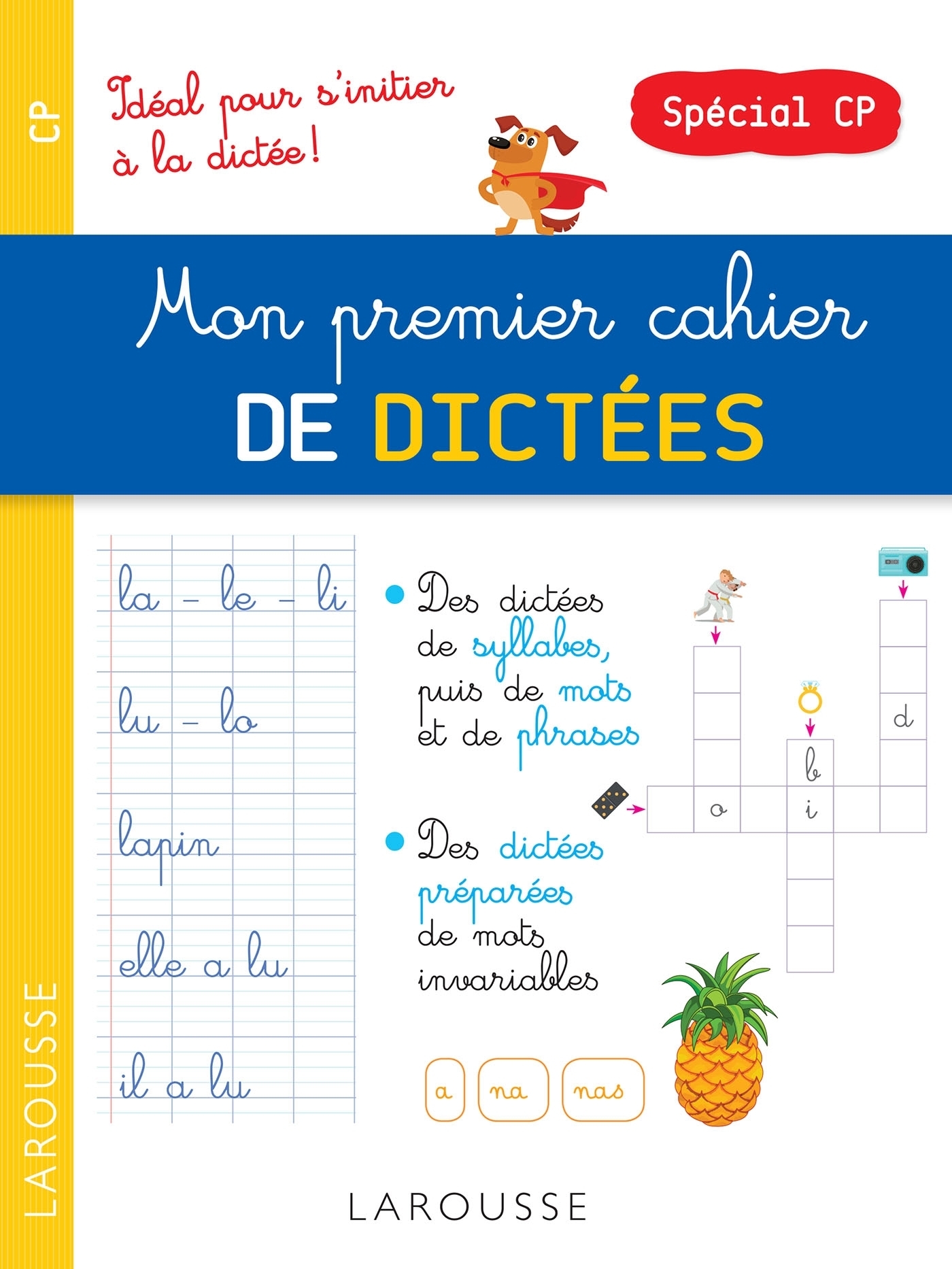 Ref. 9782035963550, Mon premier cahier de dictées