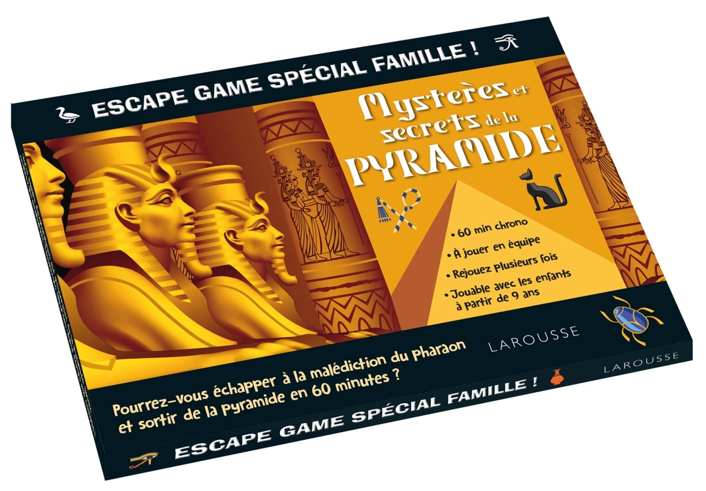 Ref. 9782035980908, Escape game spécial famille - mystères des pyramides