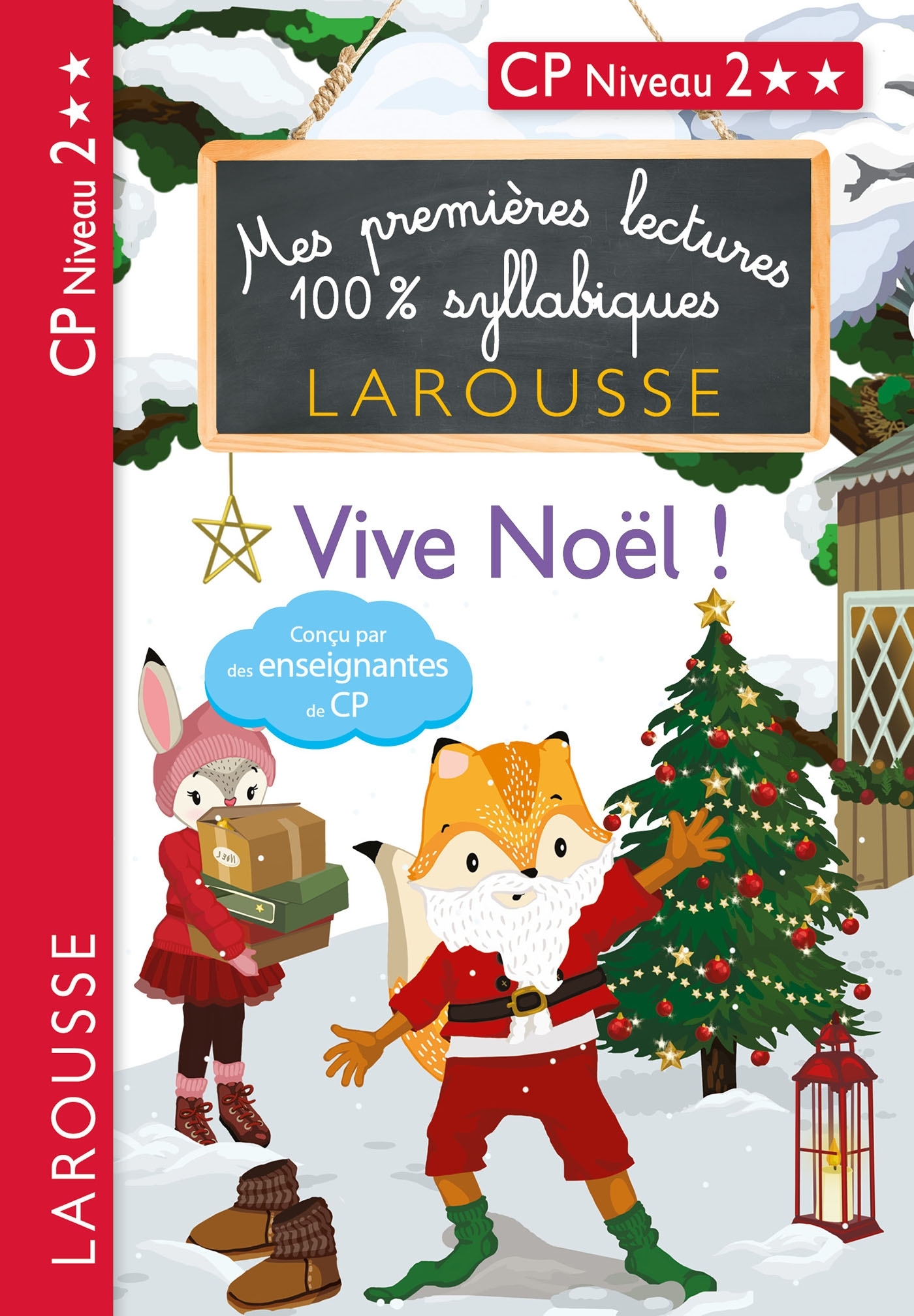 Ref. 9782035981264, Mes premières lectures 100 % syllabiques niveau 2 vive noel les...