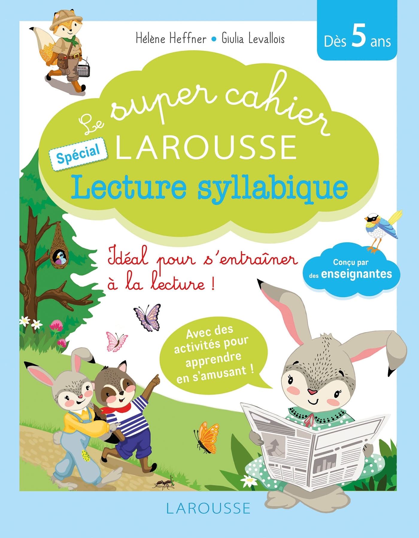 Ref. 9782035981318, Le super cahier larousse spécial lecture syllabique
