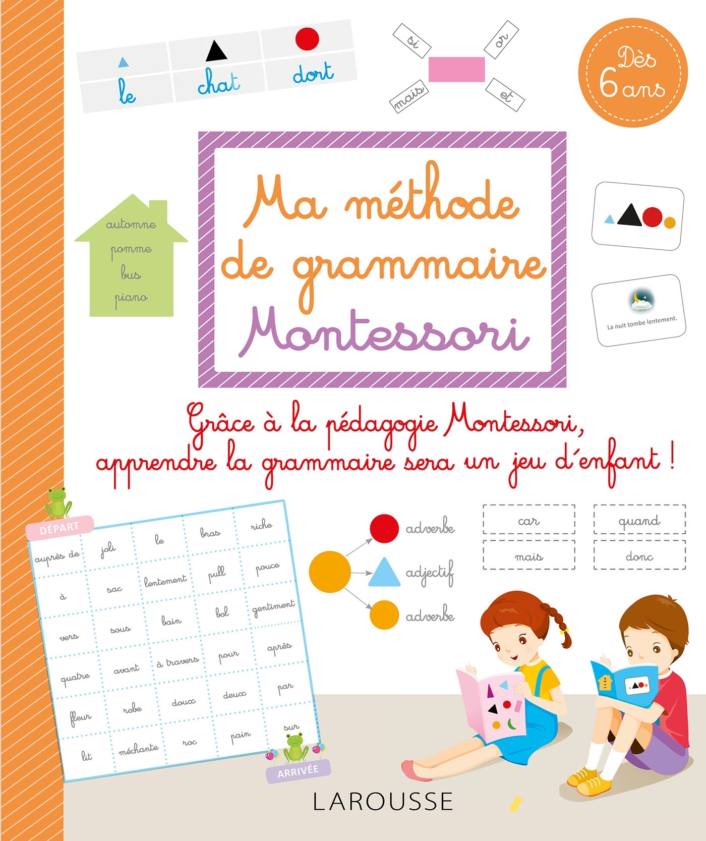 Ref. 9782035984791, Ma méthode de grammaire montessori
