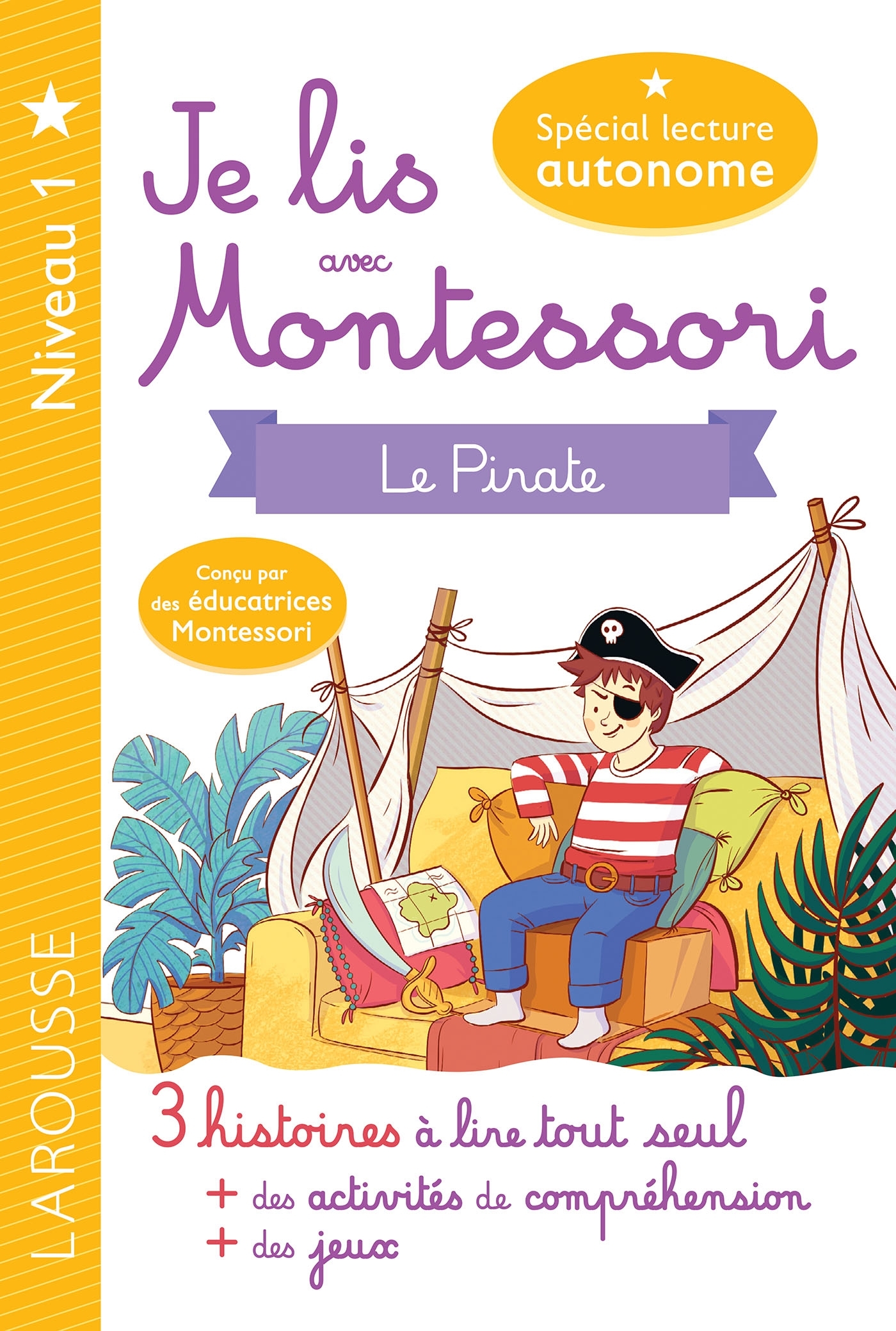 Ref. 9782035984852, Je lis avec montessori - le pirate