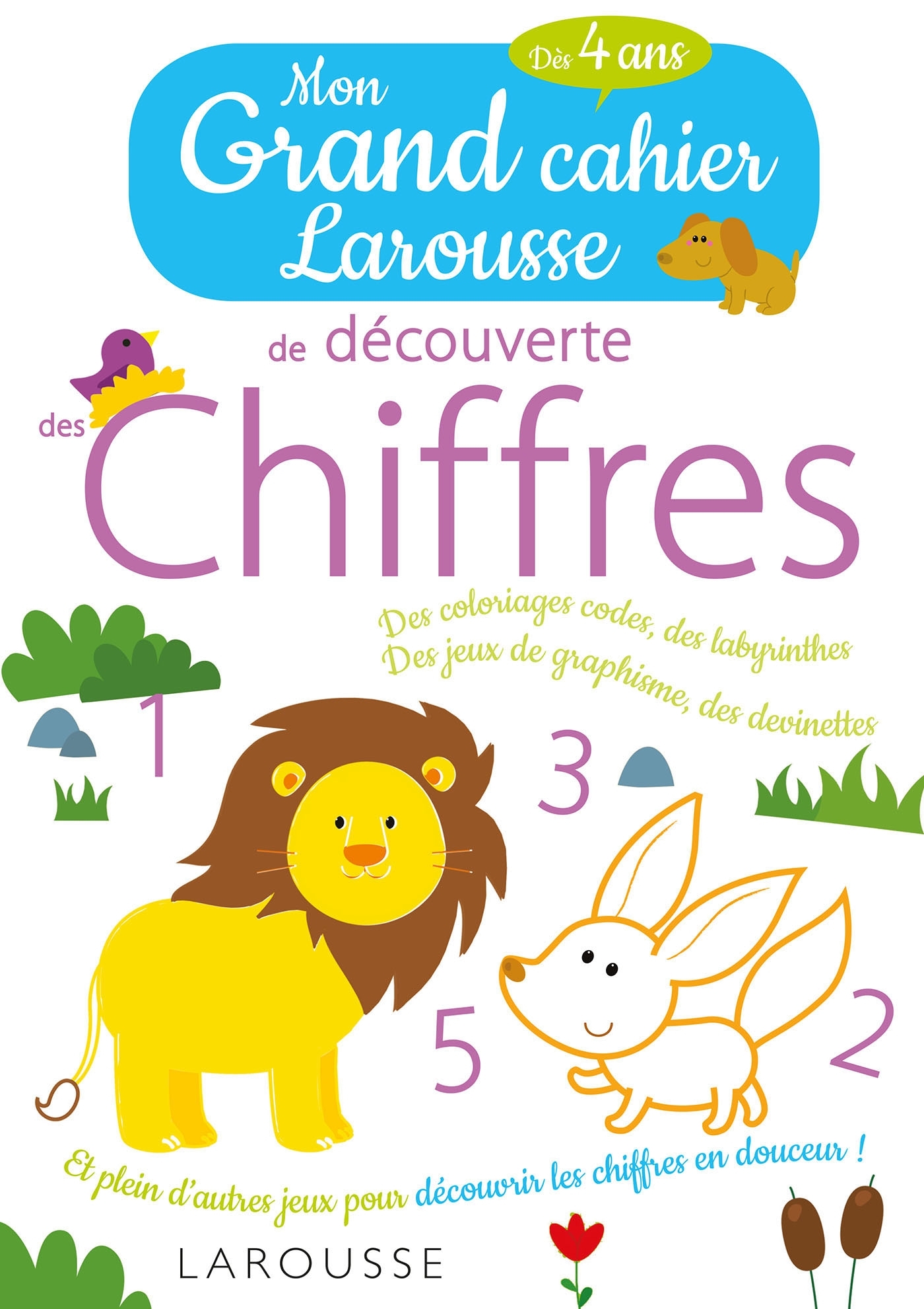 Ref. 9782035987198, Mon grand cahier larousse de découverte des chiffres