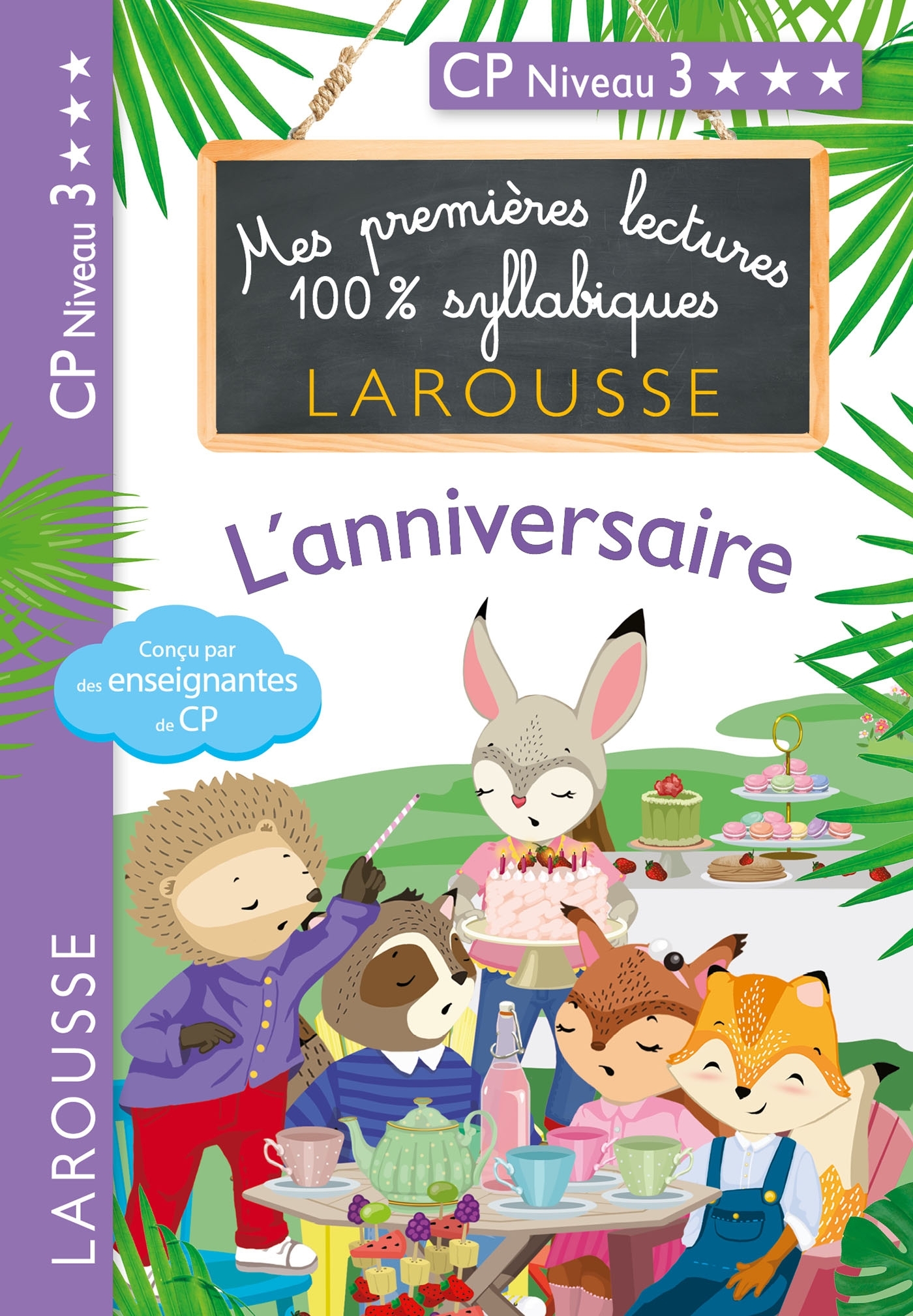 Ref. 9782035987242, Mes premières lectures 100 % syllabiques larousse / l'anniversaire...