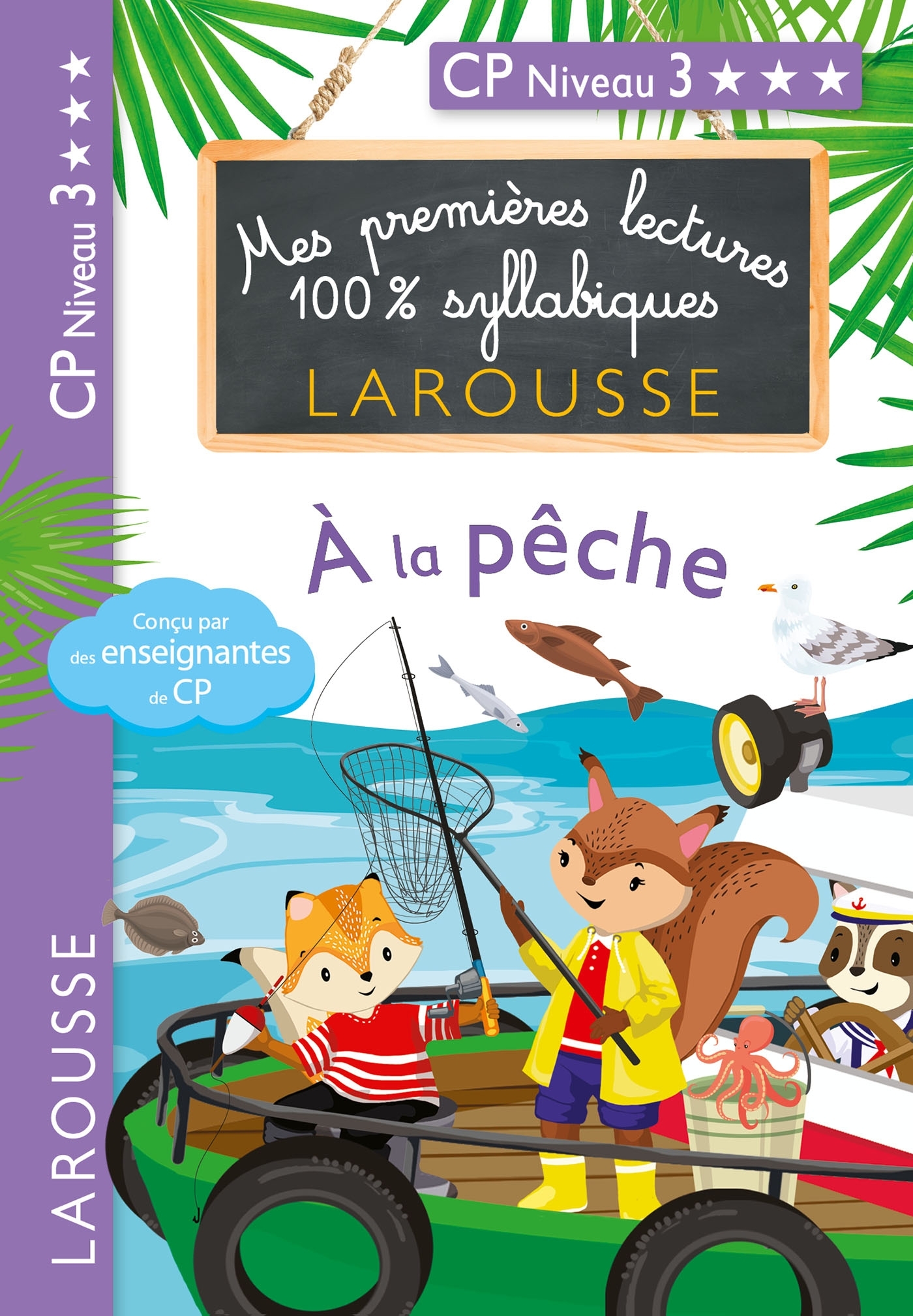 Ref. 9782035987259, Mes premières lectures 100 % syllabiques larousse - a la pêche