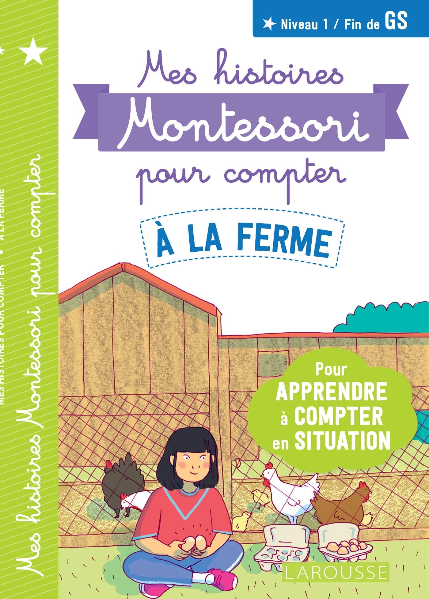 Ref. 9782035992222, Mes histoires montessori pour compter -  a la ferme