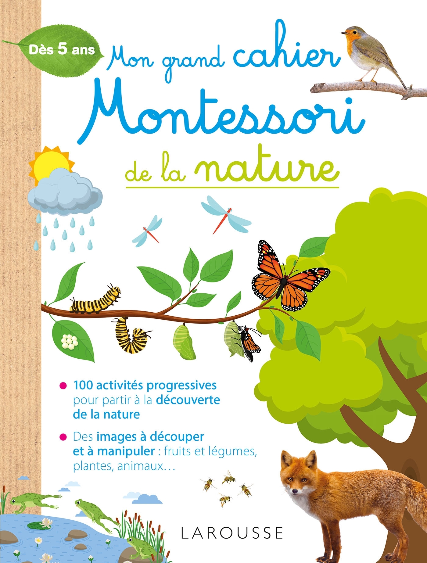 Image de  Mon grand cahier Montessori de la nature : dès 5 ans 