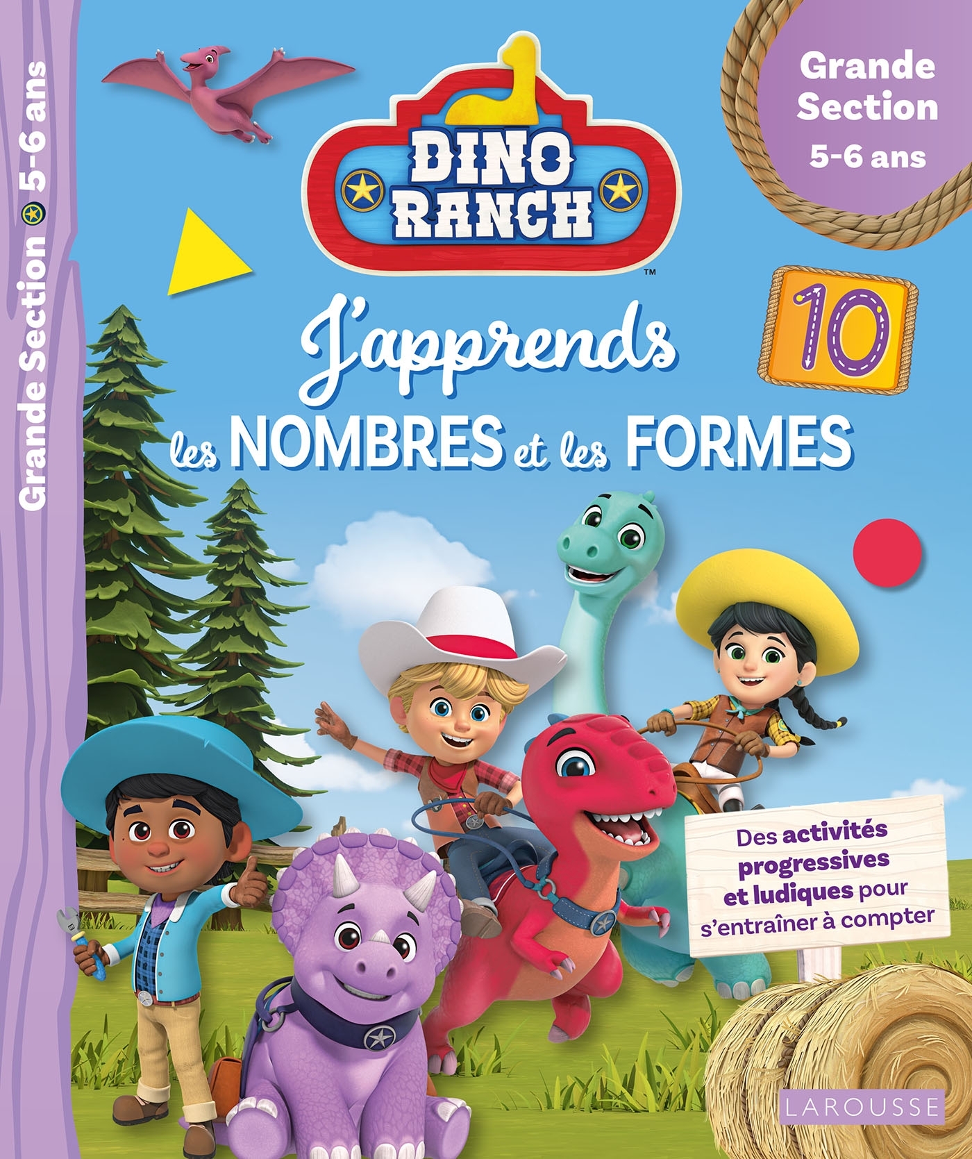 Image de  J'Apprends Nombres Et Formes Avec Dino - Gs 