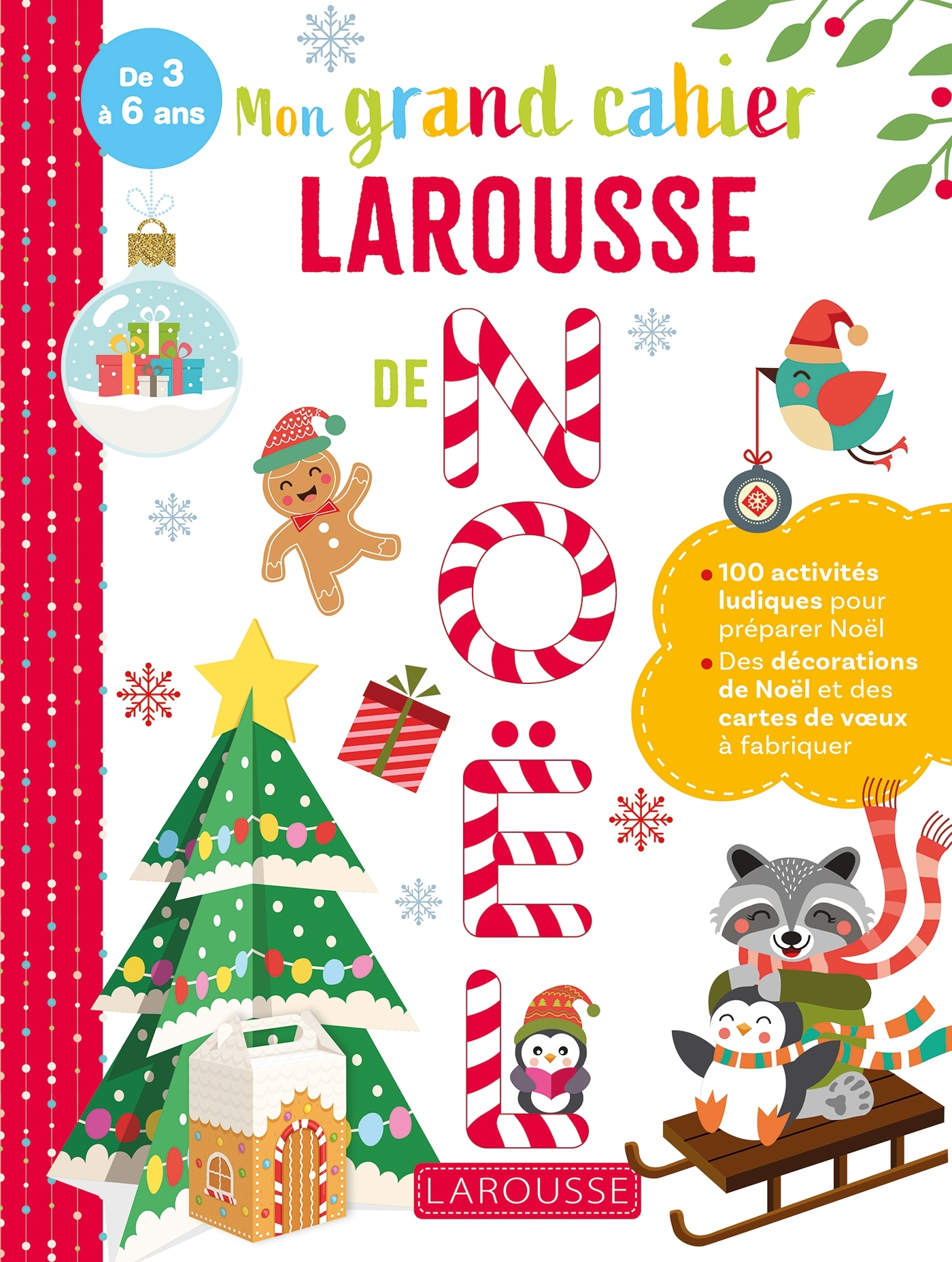Image de  Mon grand cahier larousse de noël 
