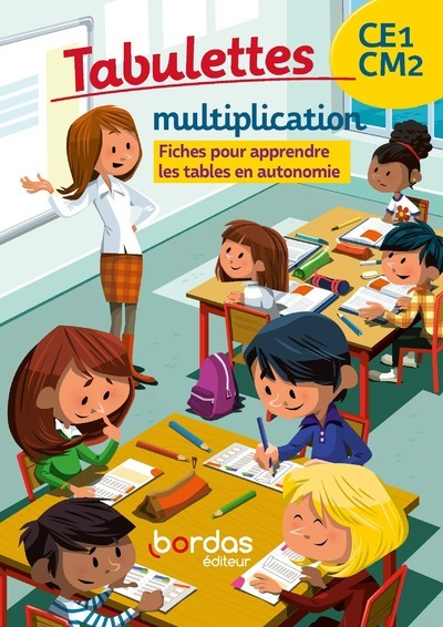 Ref. 9782047337790, Tabulettes multiplication CE1/CM2 2020