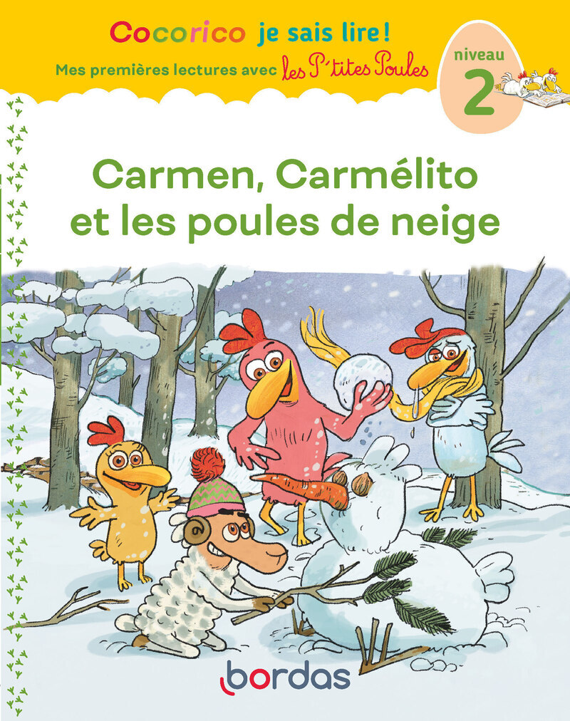 Image de  Cocorico je sais lire ! 1res lectures p'tites poules - carmen,... 
