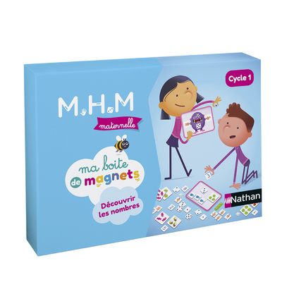 Image de  Mhm - Ma Boite De Magnets - Découvrir Les Nombres - Complément 2 Enfants 