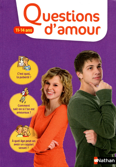 Ref. 9782092537435, Questions d'amour: 11-14 ans