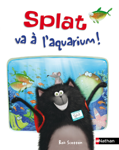 Image de  Splat Va À L'Aquarium ! Album Dès 4 Ans 