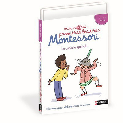 Image de  Mon Coffret Premières Lectures Montessori - La Capsule Spatiale - Niveau 3 - 4/7 Ans 
