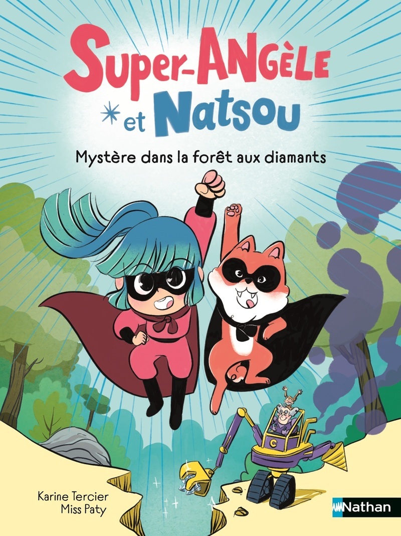 Image de  Super-angèle et natsou - mystère dans la forêt aux diamants 