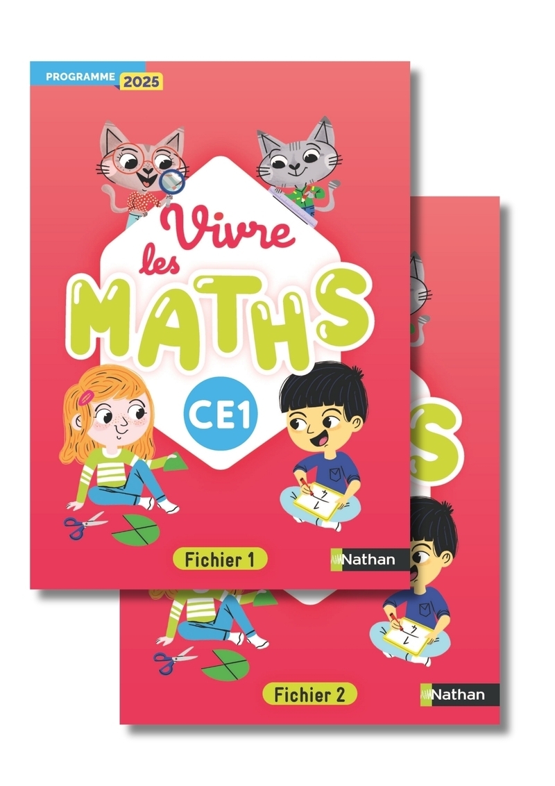 Image de  Vivre les maths - CE1 - fichier de l'élève - programme 2025 