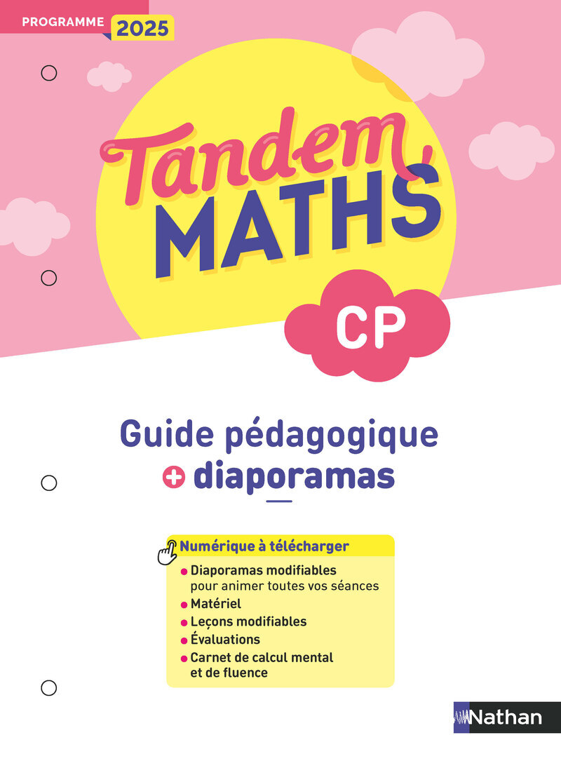 Image de  Tandem - maths CP - guide pédagogique + diaporamas 