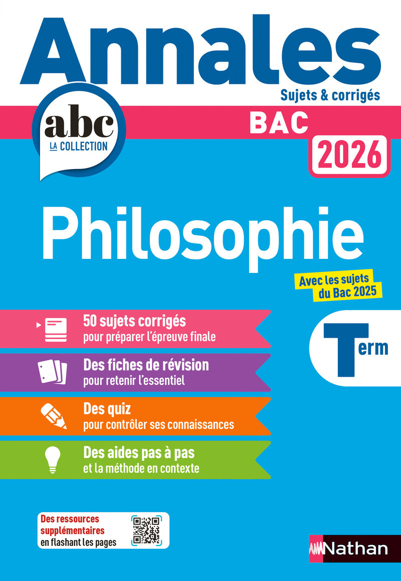 Image de  Annales bac philosophie 2026 