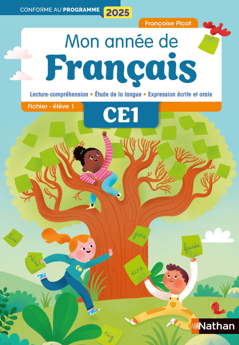 Image de  Mon année de francais - CE1 - fichier élève 1 - edition 2025 
