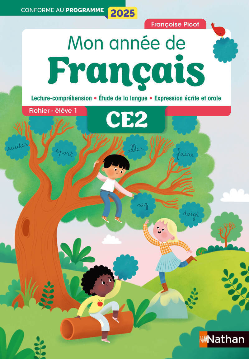 Image de  Mon année de francais - CE2 - fichier élève 1 - edition 2025 