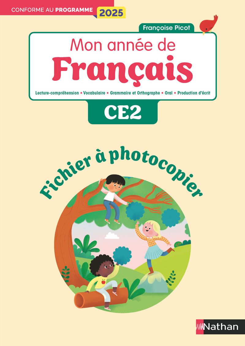 Image de  Mon année de francais - CE2 - fichier à photocopier - edition 2025 