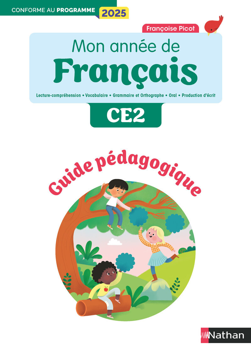 Image de  Mon année de francais - CE2 - guide pédagogique - edition 2025 