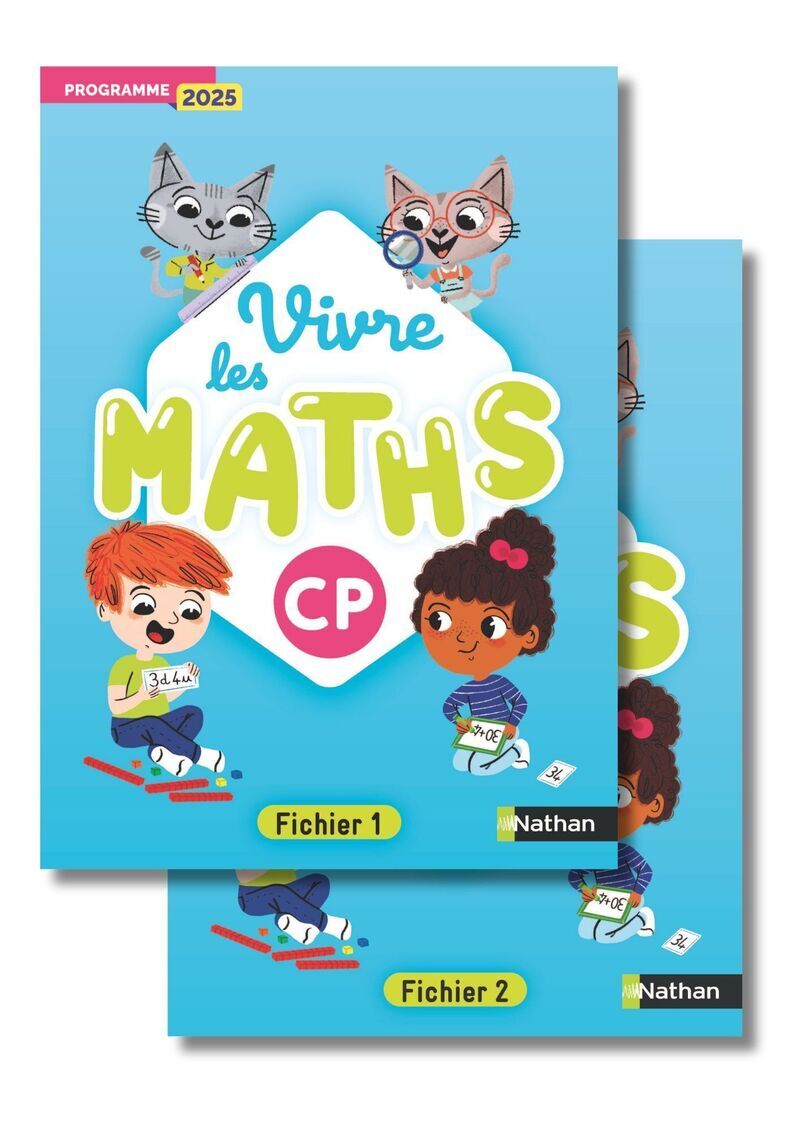 Image de  Vivre les maths - CP - fichier de l'élève - programme 2025 