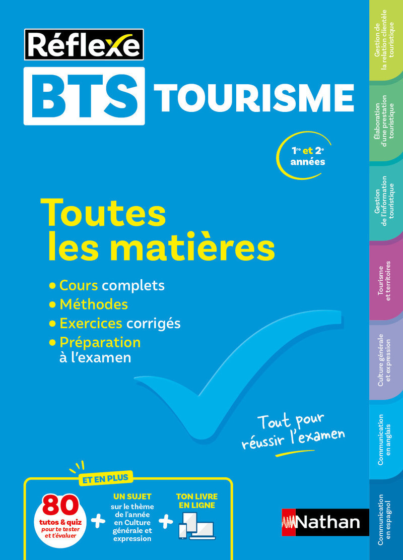 Image de  Toutes les matières bts tourisme - réflexe - n° 17 