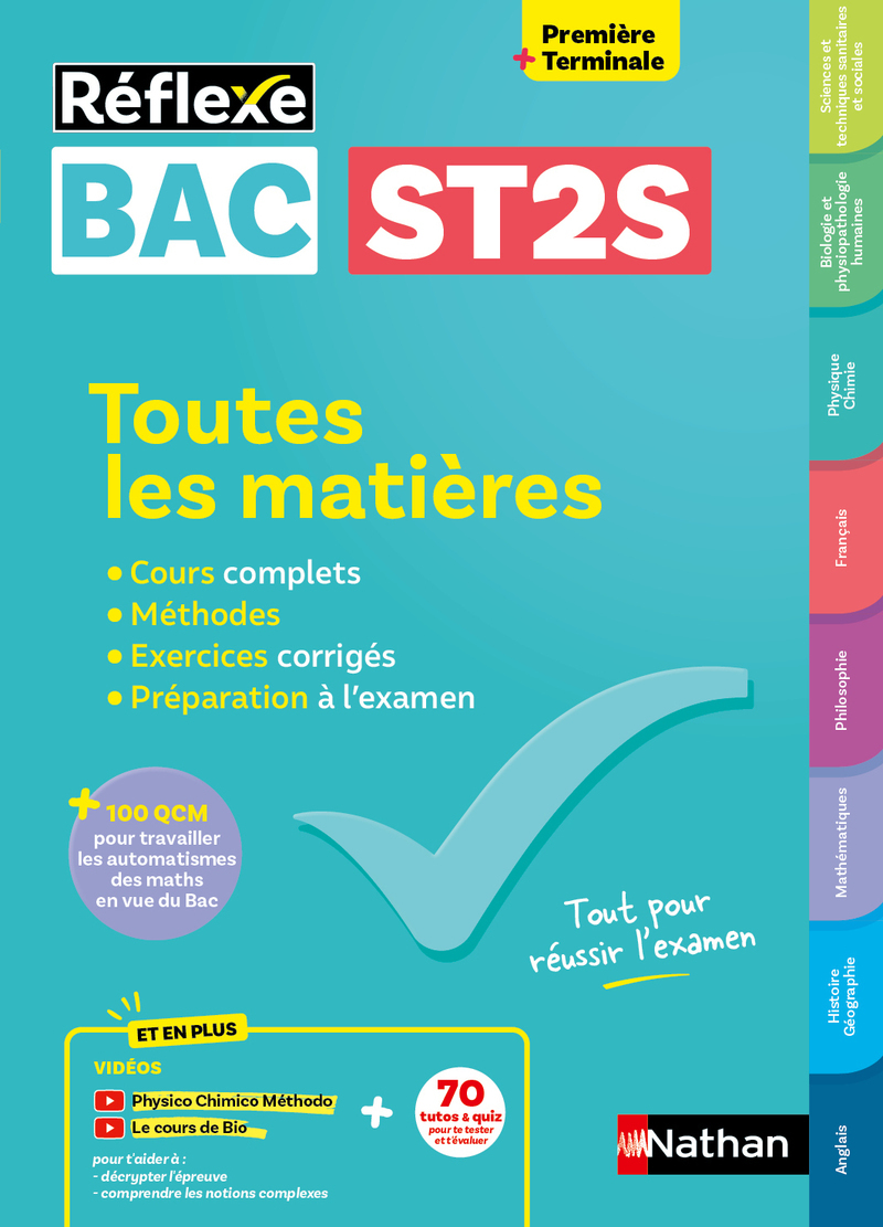 Image de  Toutes les matières bac st2s 1re/ tle - réflexe n° 5 