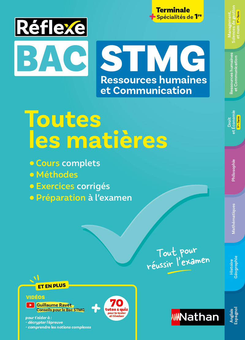 Image de  Toutes les matières bac stmg - spécialité ressources humaines et... 