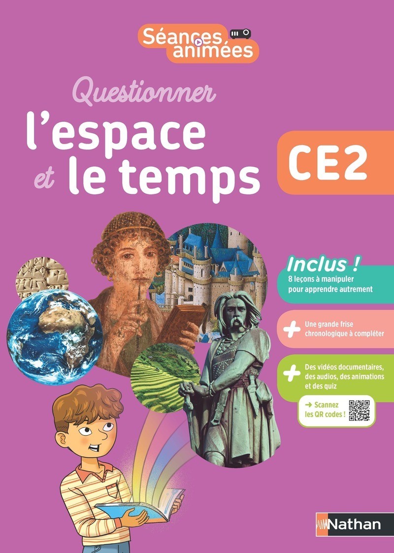 Image de  Séances animées - CE2 - questionner l'espace et le temPS 