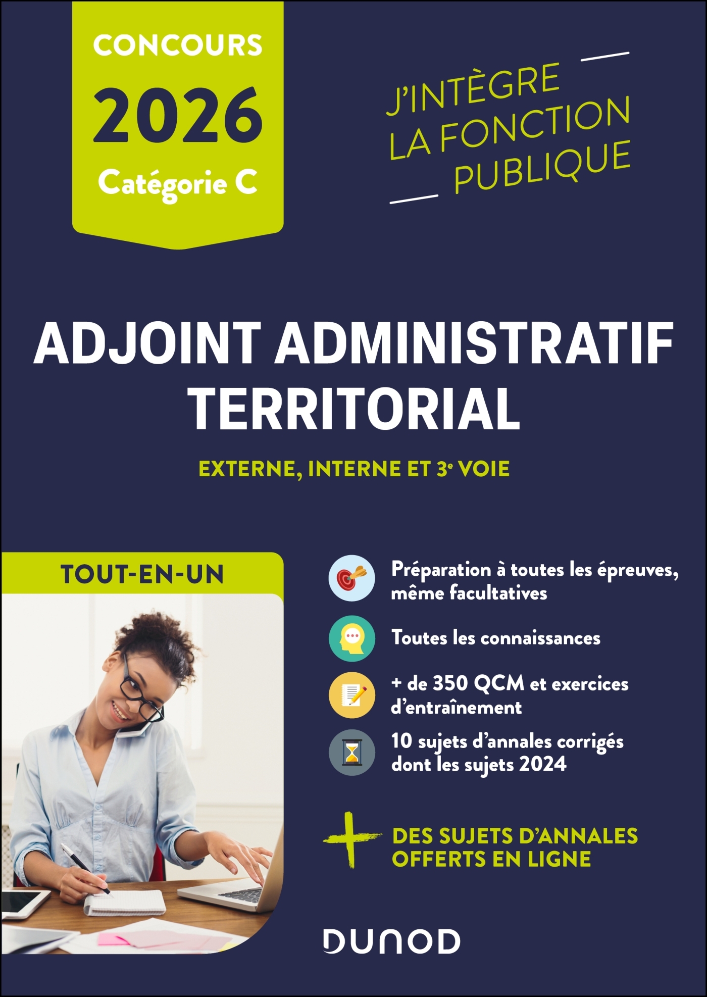 Image de  Concours adjoint administratif territorial - 2026 
