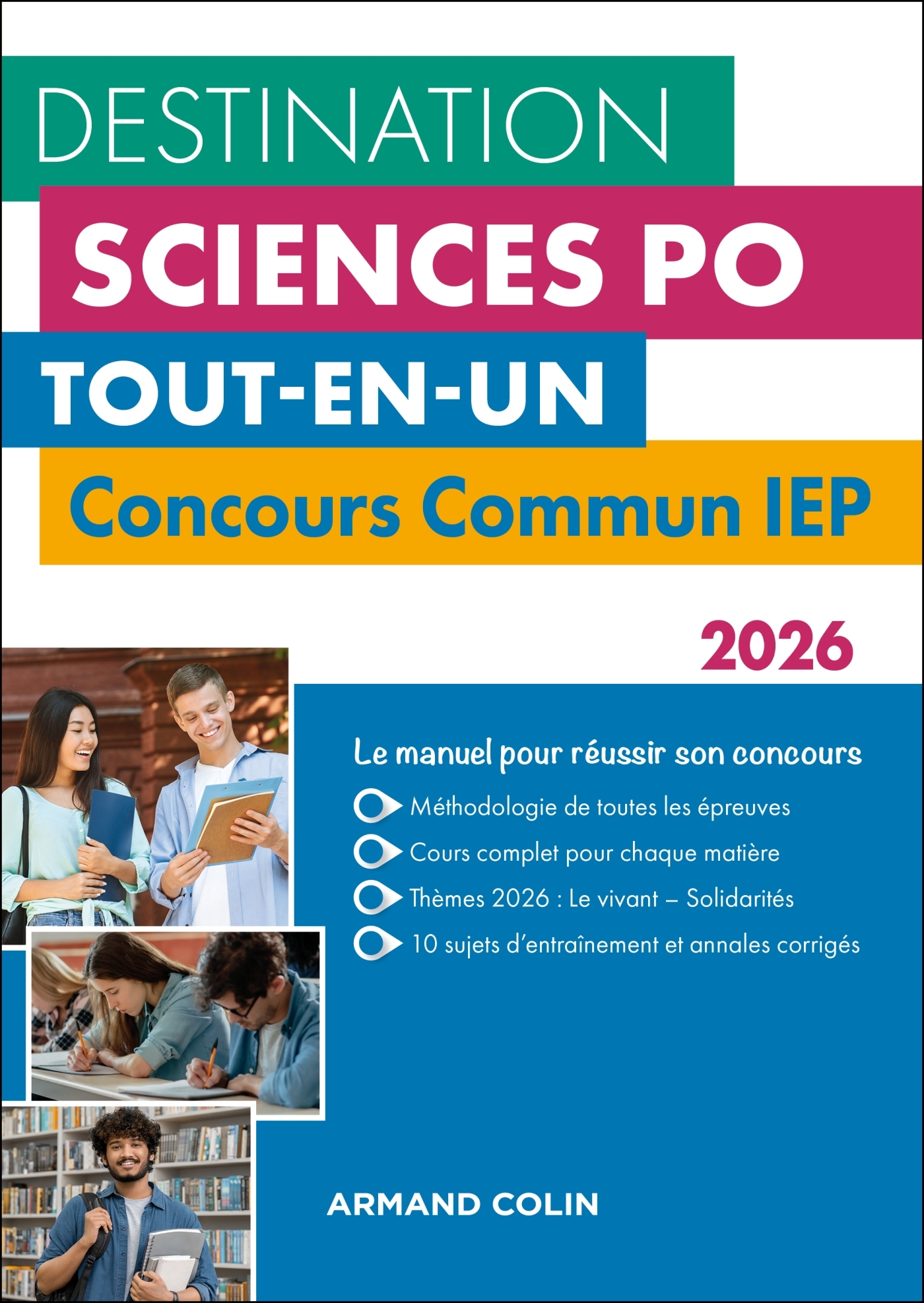 Image de  Destination sciences po - concours commun iep 2026 