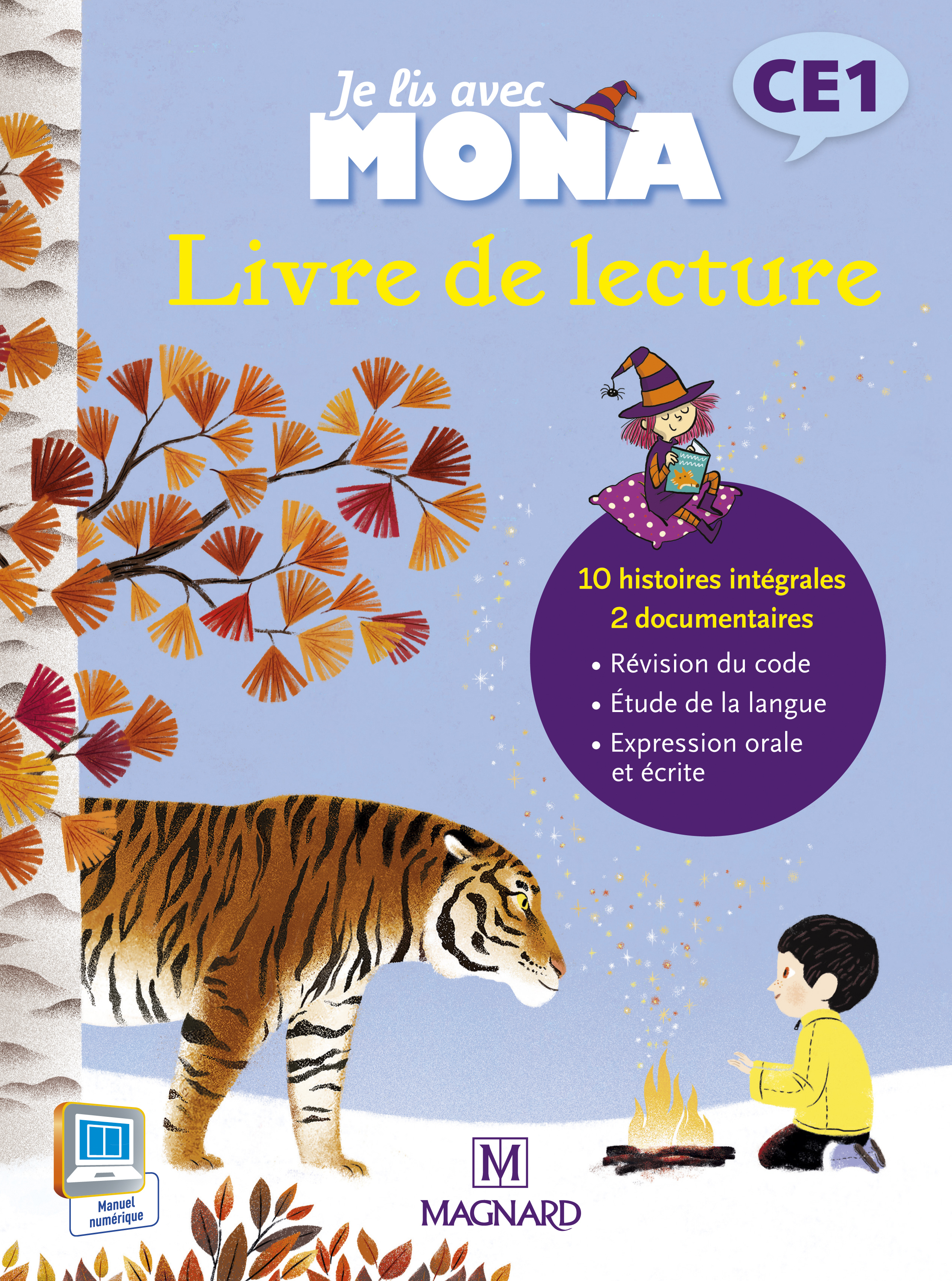 Image de  Je lis avec mona CE1 (2015) - livre de lecture 