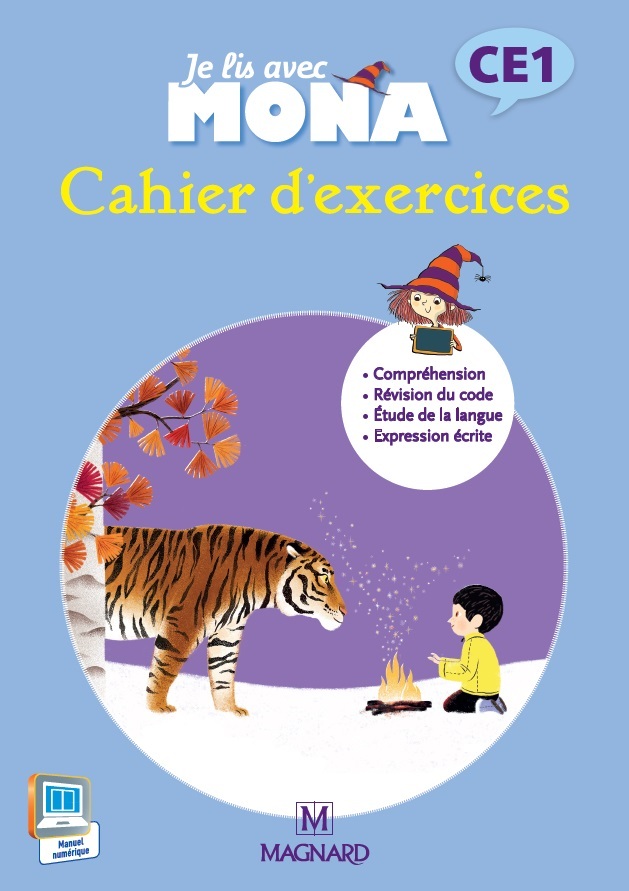 Image de  Je lis avec mona CE1 (2015) - cahier d'exercices 